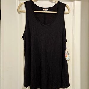 New Nwt Lularoe Soft Tank Top Black 2x 2xl